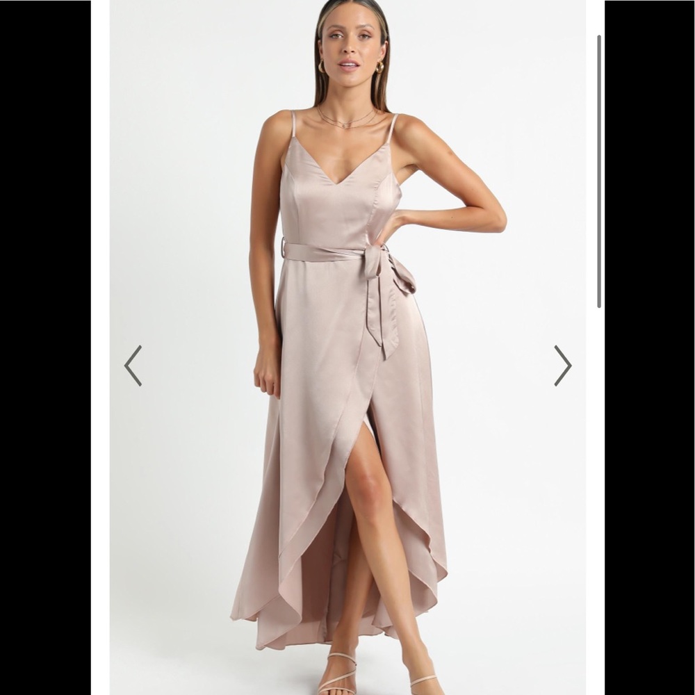 Showpo satin dress